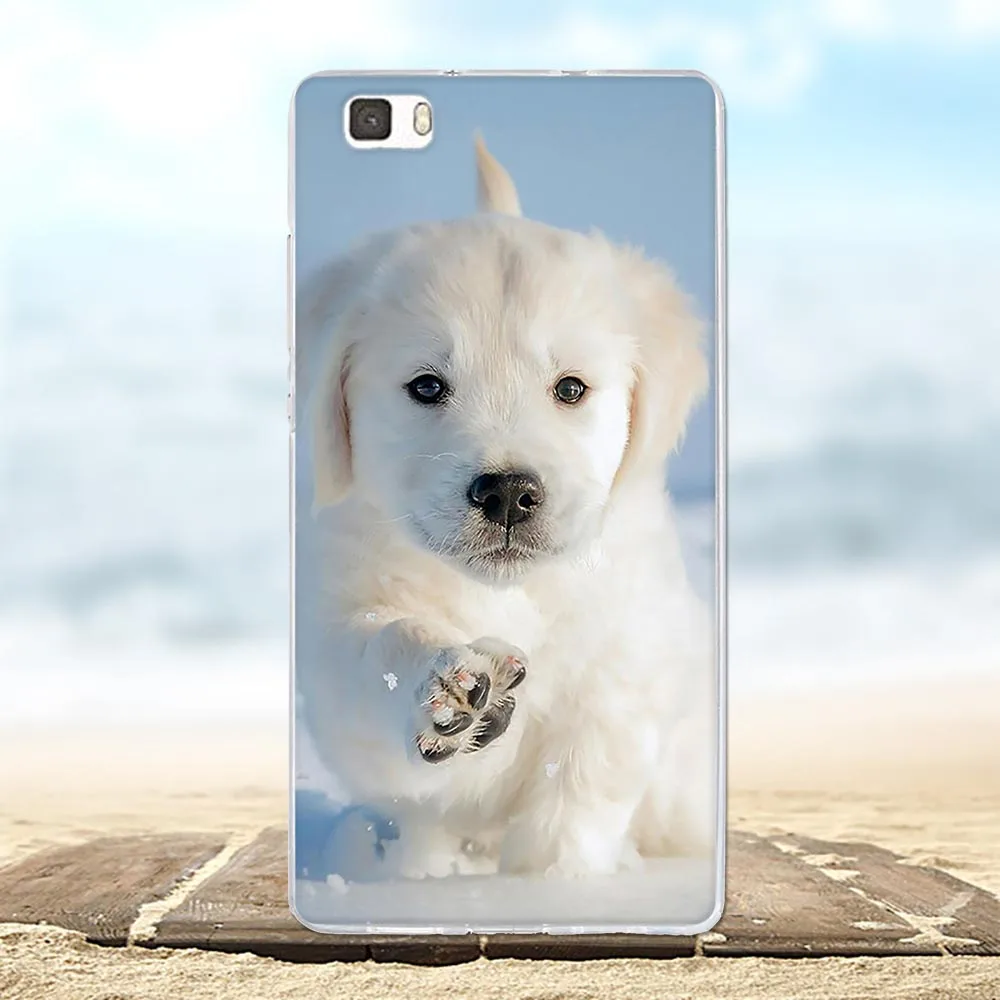 Чехол для Huawei P8 Lite Ультратонкий Мягкий силиконовый чехол из ТПУ lite пляжный с