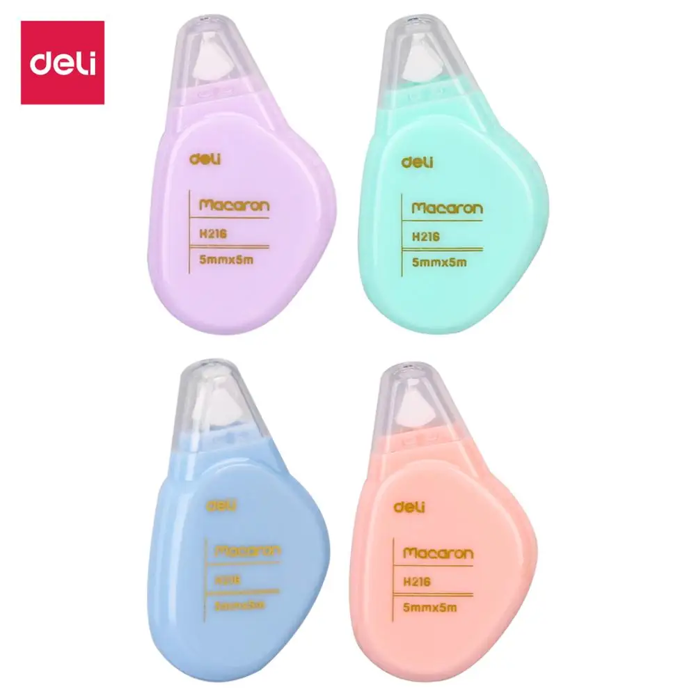 DELI Милая Корректирующая лента 24 шт./лот 5 м кавайная корректирующая маленькая