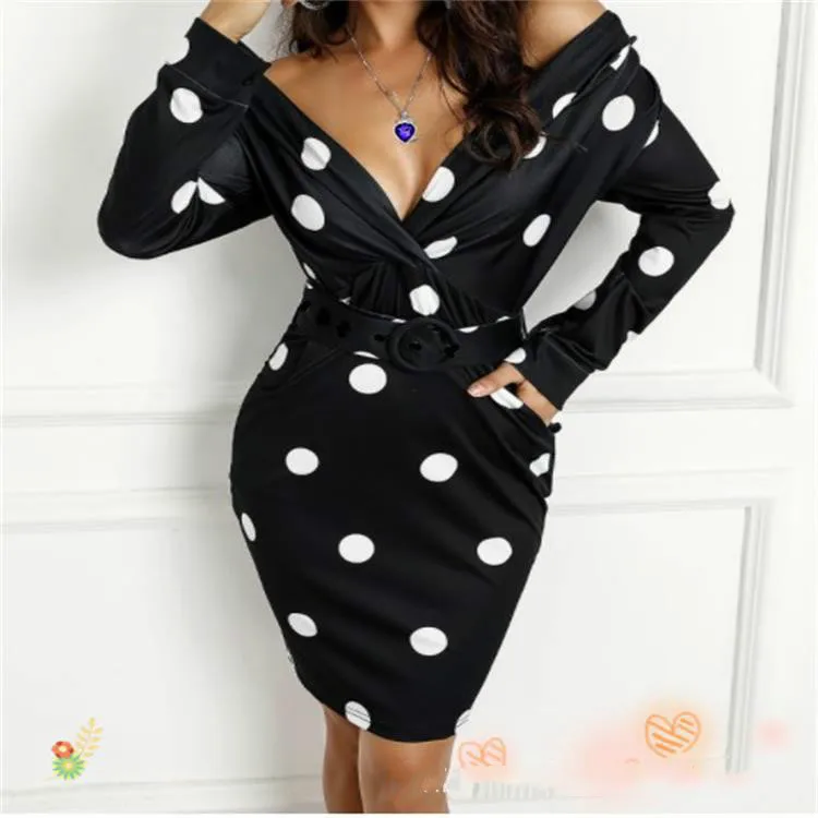 Осень 2019 Новое Европейское и американское модное сексуальное кружевное платье в