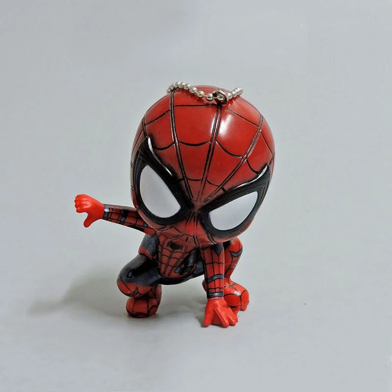 Брелок для ключей с фигуркой героя Marvel игрушка-Человек-паук Веном Супергерой
