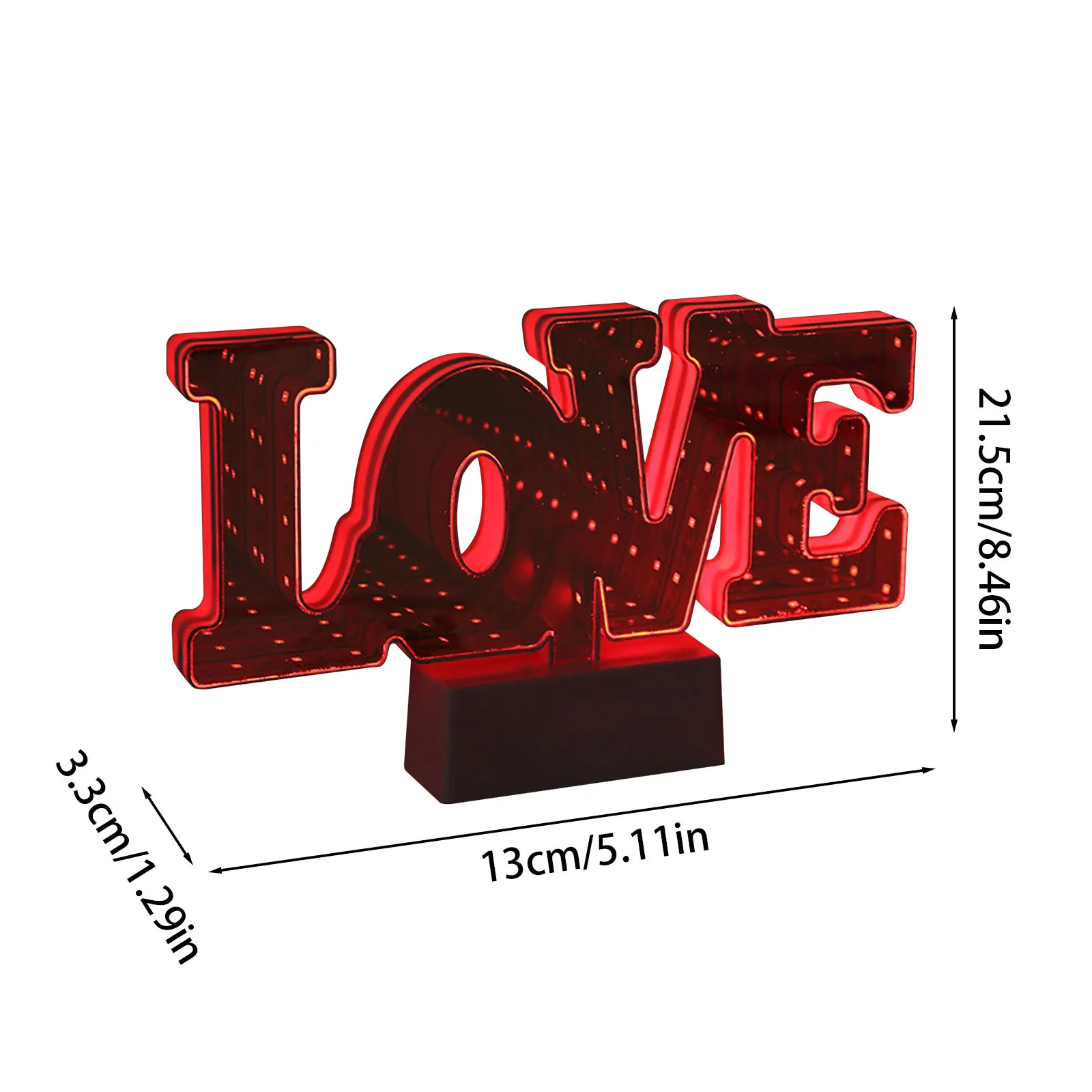 3D новинка звезды облако зеркальная туннельная лампа знака бесконечности