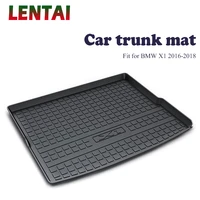 car rear trunk cargo mat for bmw x1 2020 2021 f48 2019 2020 2016 2017 2018 car boot liner tray anti slip mats m accessories