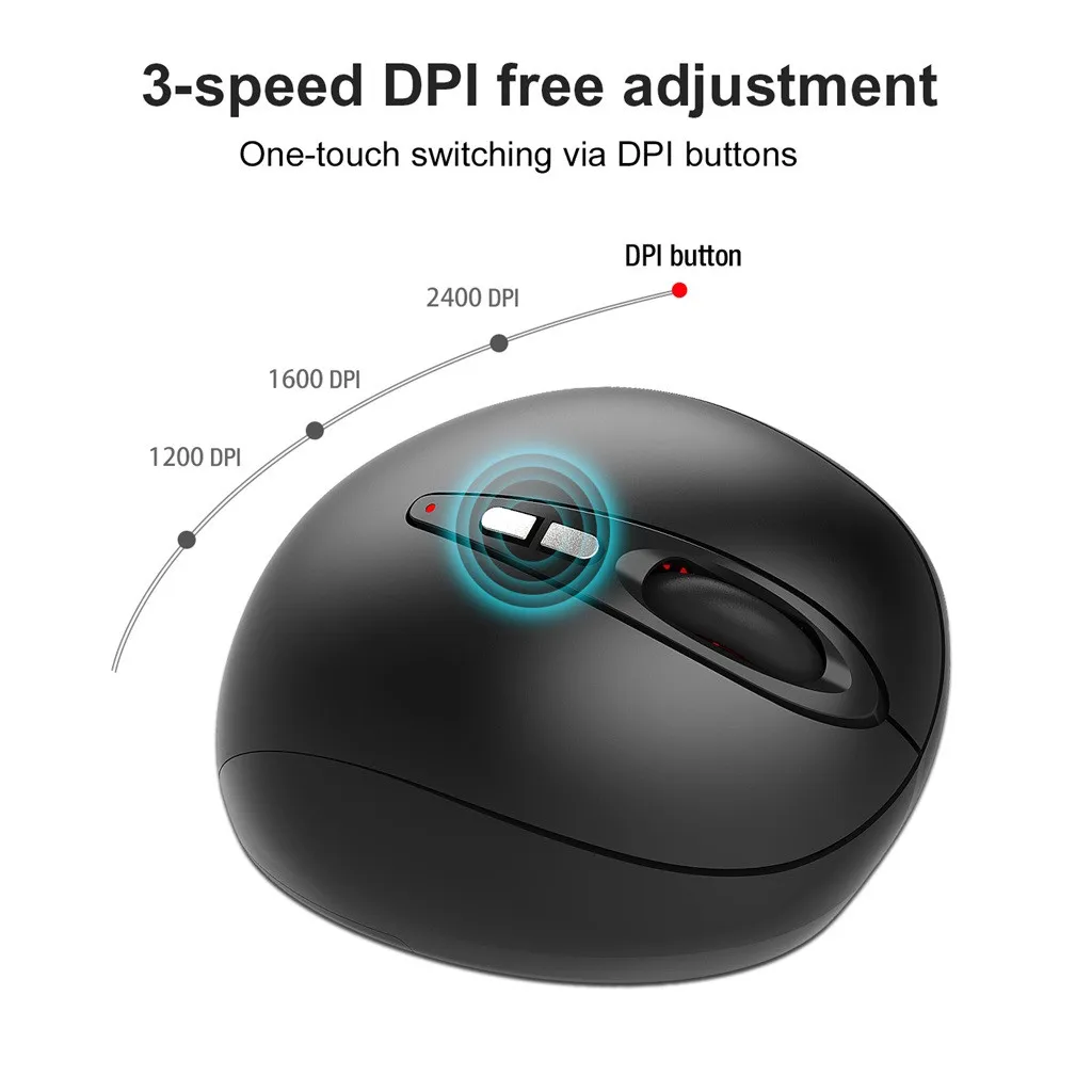 VOBERRY YWYT G836 Беспроводная игровая мышка 2,4 GH эргономичный зарядки 6 ключ высокая производительность вертикальный декомпрессии Мышь 819#2