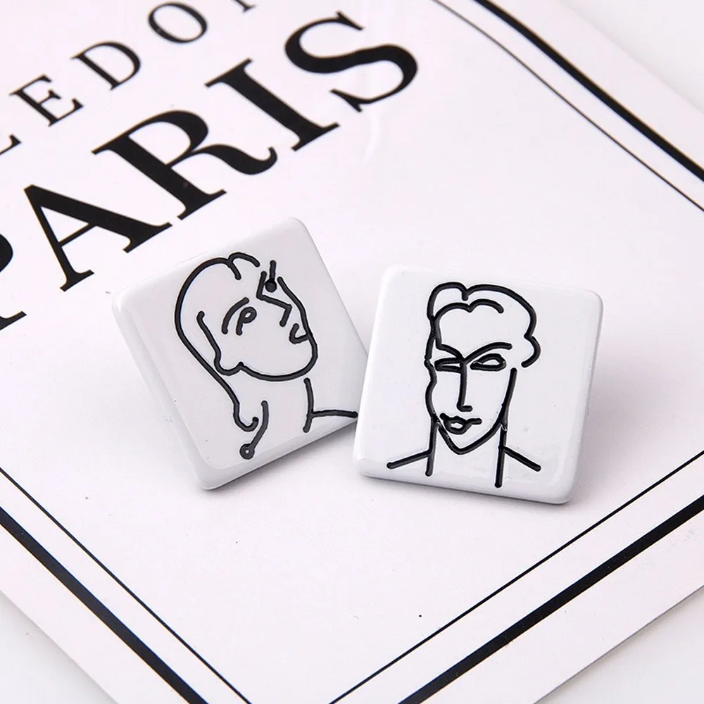 Бесплатная доставка 2020 новые акриловые женские масляные Портретные мужские и