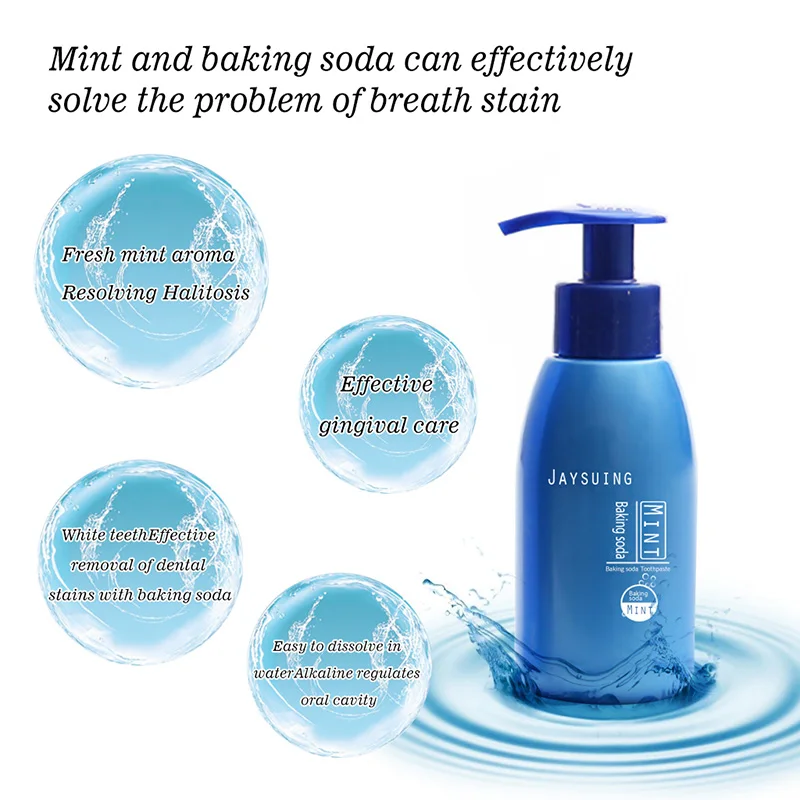 Отбеливающая зубная паста для удаления пятен против кровотечения десен