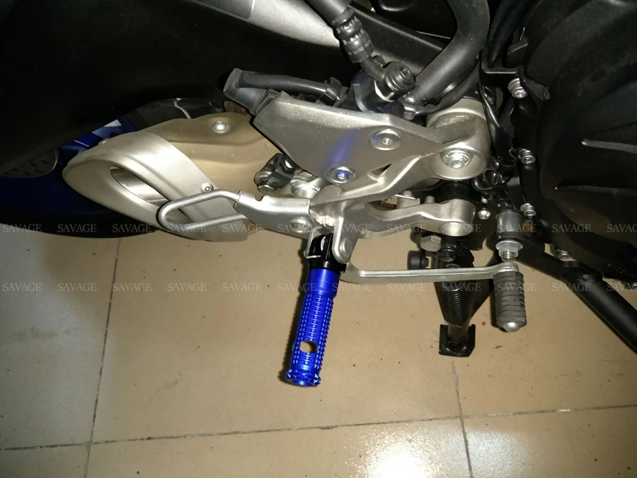 Front Footrest Peg Adapters For YAMAHA MT/FZ/FJ 09 FZ-09 MT-09 Tracer 900/GT SXR900 SCR950 FZ8 Passenger Foot Rest Pedal CNC | Автомобили
