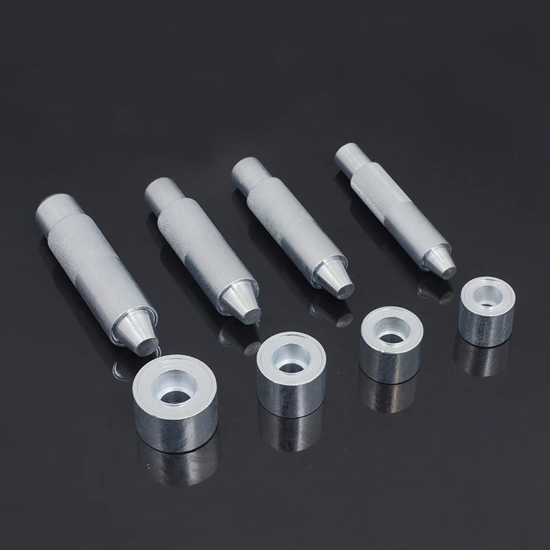 Пробойник для кожевенного ремесла 1 комплект инструментов закрепления люверсов