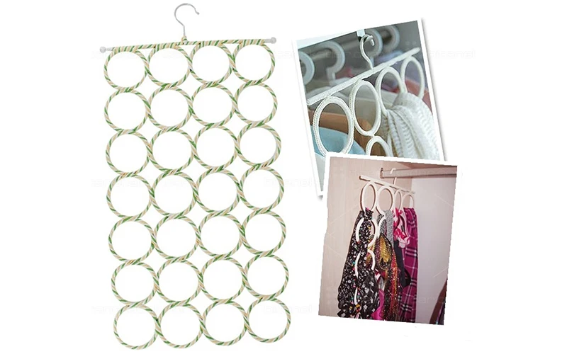 

Tie and Shawl Hanger 28 Ring