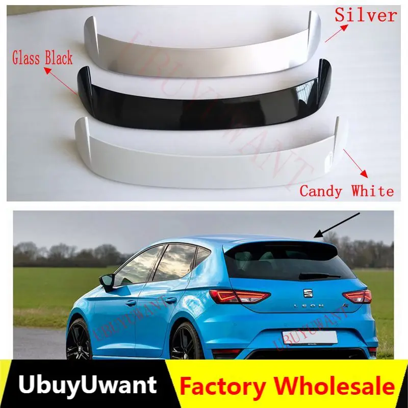 

Спойлер UBUYUWANT на крышу, задний спойлер для хэтчбека V olkswagen Seat LEON MK3 5F FR стиль 2012-2020, автомобильный украшение в виде хвостового крыла