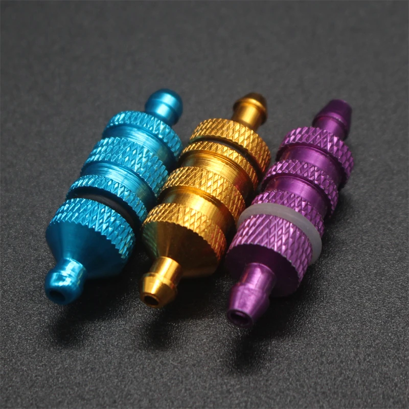 1:10 RC модель автомобиля запасные части алюминиевый топливный фильтр нитро HSP