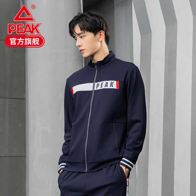 Peak sportswear men s 2021 autumn new trend fashion long sleeve loose comfortable sportswear jacket R