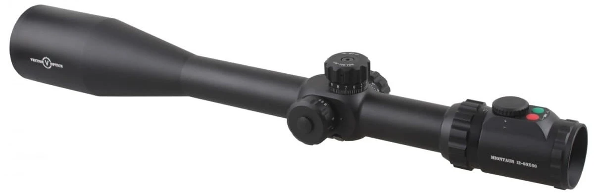 Векторная оптика Minotaur 12-60x60 Riflescope тонкая травленная сетка 1/8 MOA боковая фокусировка 30 Yds FT полевая мишень для стрельбы 4 км Дальний