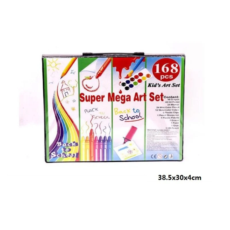 Бесплатная доставка 168 шт инструменты для рисования акварельные ручки карандаши