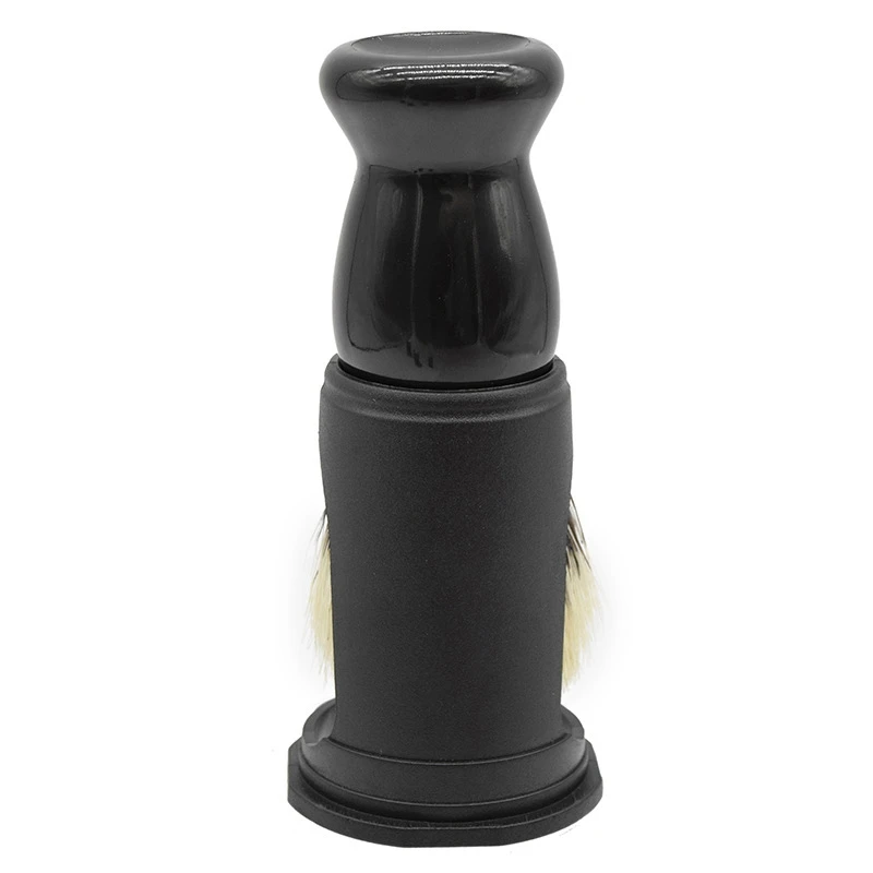 

Soft Boar Bristle Wood Beard Brush Hairdresser Shaving Tool Men Mustache Comb Kit Shaving Stand Holder Set