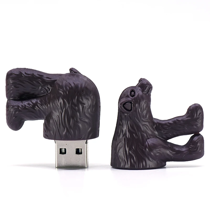Usb флеш-накопитель в виде животного 16 ГБ 32 64 8 4 Гб 128 256 | Компьютеры и офис