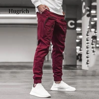 casual pants men new military tactical joggers cargo sweatpants mens sportswear solid pencil pants multi pocket trousers workout