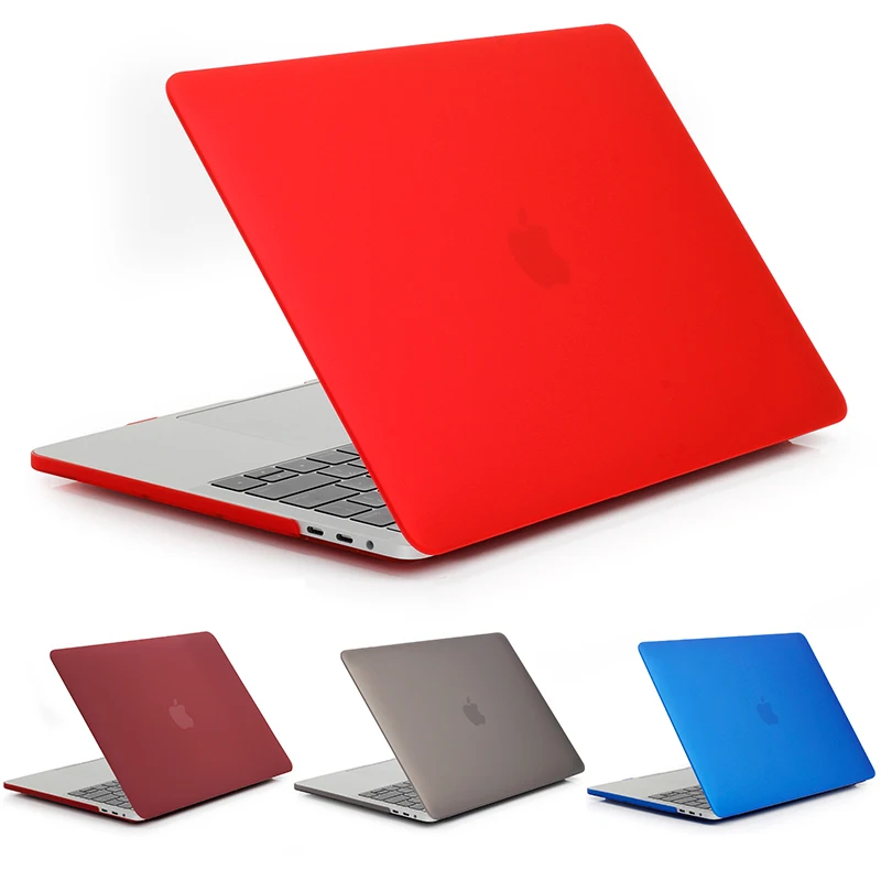 Чехол для ноутбука MacBook Pro 2017 2018 2019 Retina 13 15 дюймов Матовый Жесткий пластиковый с