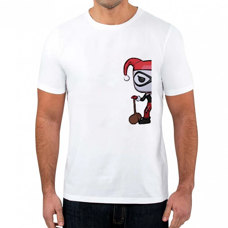 407698 модная футболка с принтом унисекс Повседневная крутая для фитнеса| |