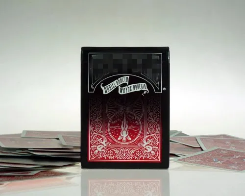 UltraGaff Deck/Ultimate Marked Deck Red/палубный трюк деки, крупным планом, иллюзии, развлечения, карты магический реквизит, трюк, сцена, ментализм