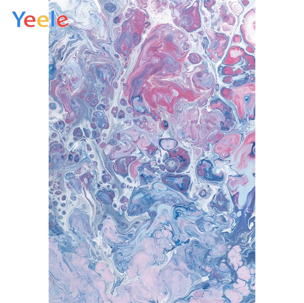 Фон для профессиональной портретной фотосъемки Yeele с рисунком в воде |