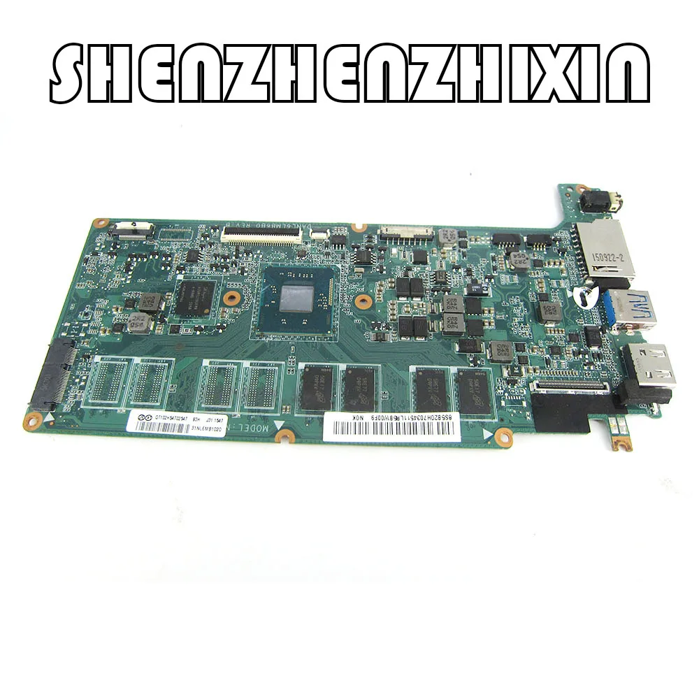 

Yourui для Lenovo Chromebook N21 N21-80MG материнская плата для ноутбуков Intel Celeron N2840 CPU 2GB 16G DANL6LMB6B0 5B20K11775