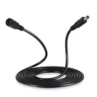 Удлинительный кабель постоянного тока 1 м, 2 м, 5 м, 10 м, 2,1 мм X 5,5 мм, соответствует стандарту шнура адаптера питания для домашней камеры видеонаблюдения, светодиодной ленты, соединитель