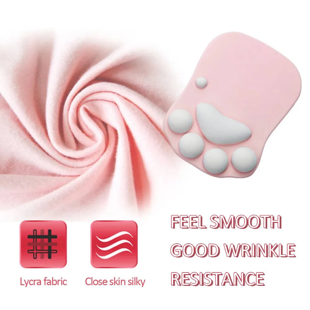 

Cute Cat Paw Mouse Pad Anti-Slip Silicone Mice Mat PC Laptop Computer Office Comfort Wrist Rest Support Mouse Pad