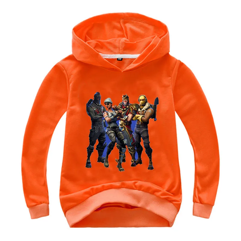 Белая детская толстовка с капюшоном для мальчиков от 2 до 16 лет Детская уличная