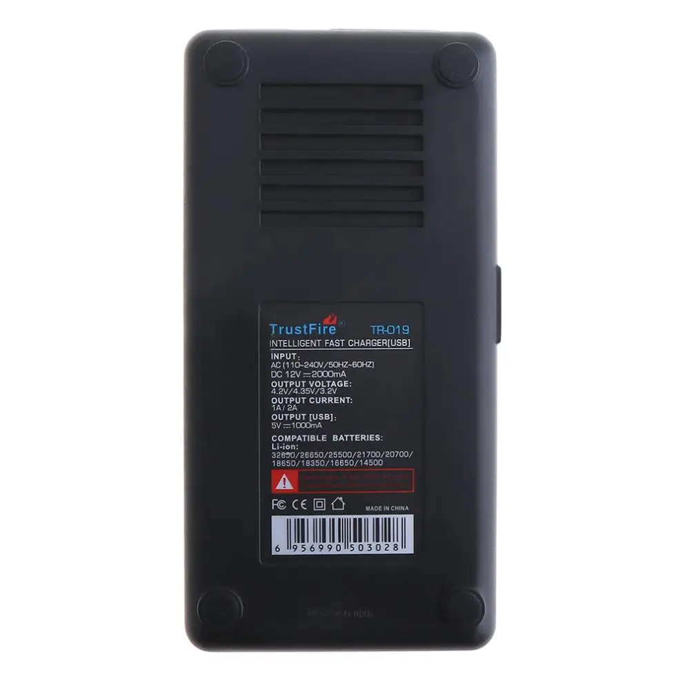 Интеллектуальное зарядное устройство TrustFire 2 А литий ионный аккумулятор быстрой