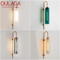 oulala nordic creative wall light sconces led lamp postmodern design fixtures decorative for home corridor