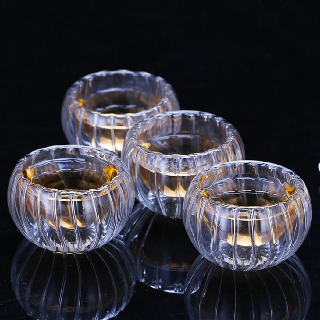 

Heat-Resistant Espresso Cup Creative Double Wall Insulated Tea Cup Espresso Glass Glass Drinking Utensils kitchen tools