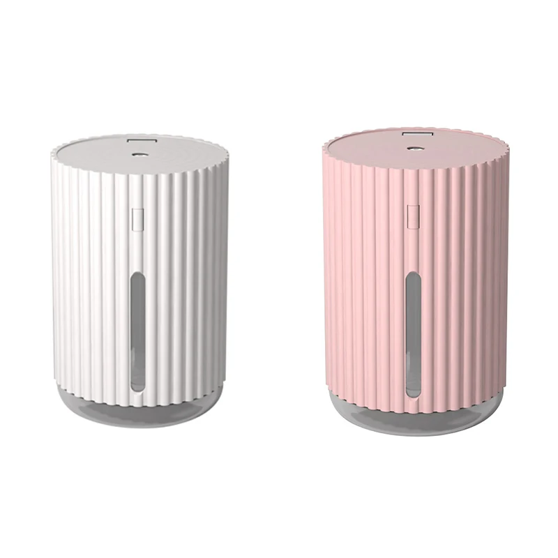 

Cool Mist Humidifier With Two Working Spray Modes, 320Ml Portable USB Mini Humidifier 7 Color LED Night Light
