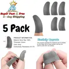 5 шт., защита от сна, защита от пота, профессиональный сенсорный экран, палец, рукав для Pubg, мобильный телефон, Игровые перчатки, в наличии