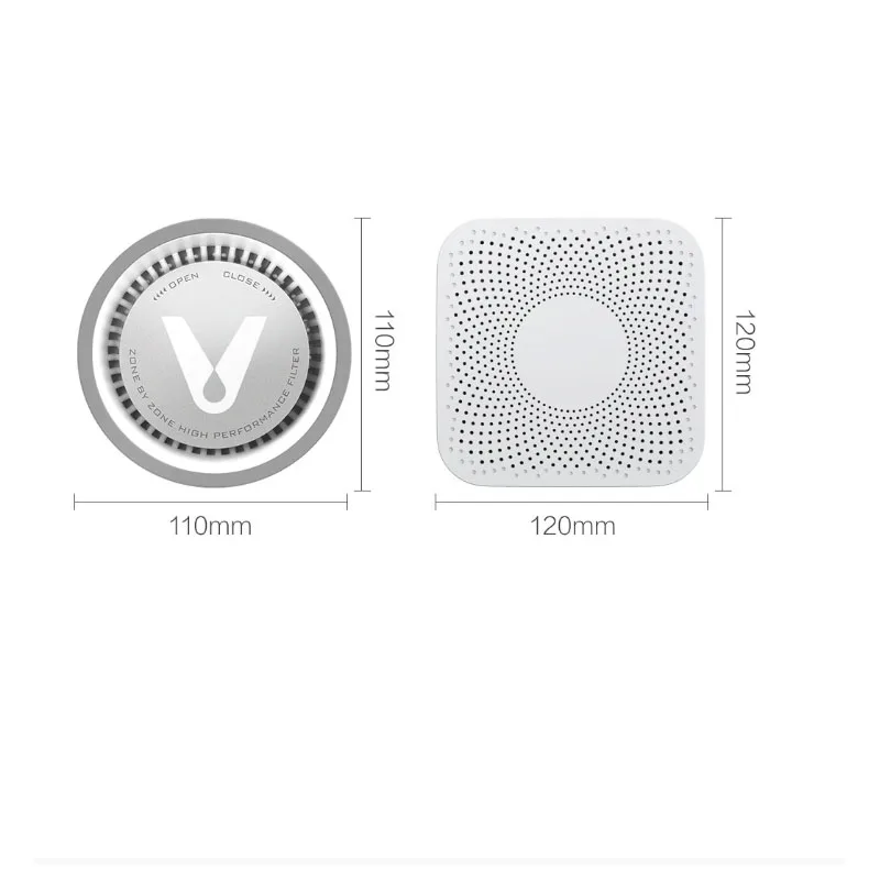 

Xiaomi Youpin Yunmi Kitchen Refrigerator Deodoring Filter Air Purifier Household Sterilizing Deodor Device Flavor Filter Core