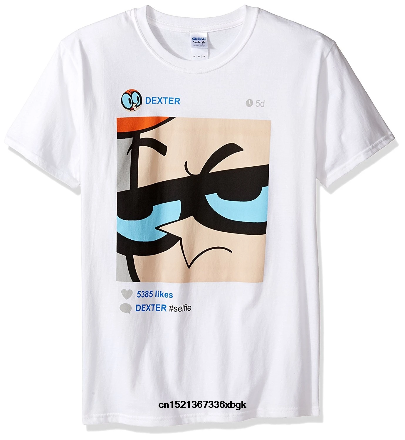 Футболка мужская с принтом хлопковая коротким рукавом круглым вырезом футболка