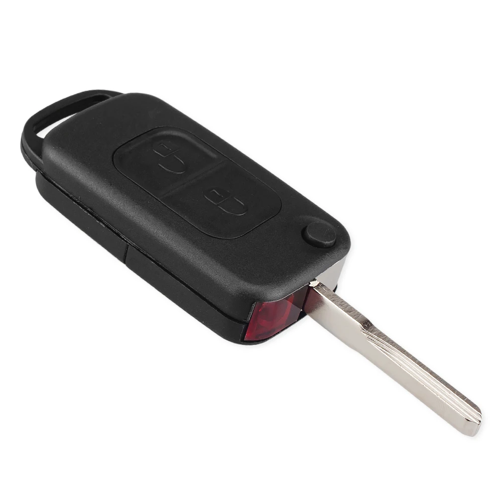 KEYYOU 2/3/4 Button Replacement Remote Flip Car Key Shell For Mercedes Benz W124 W168 W202 W203 A C E ML CL S SL SEL SLK E113 | Автомобили