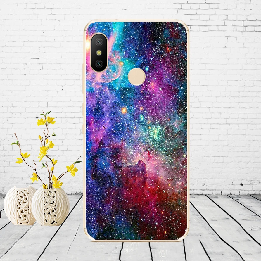 J6 Силиконовый чехол для Xiaomi mi A2 LITE, чехол с полной защитой, мягкая задняя крышка из ТПУ, чехол для телефона s для Xio mi A2 LITE, бампер - Цвет: J6