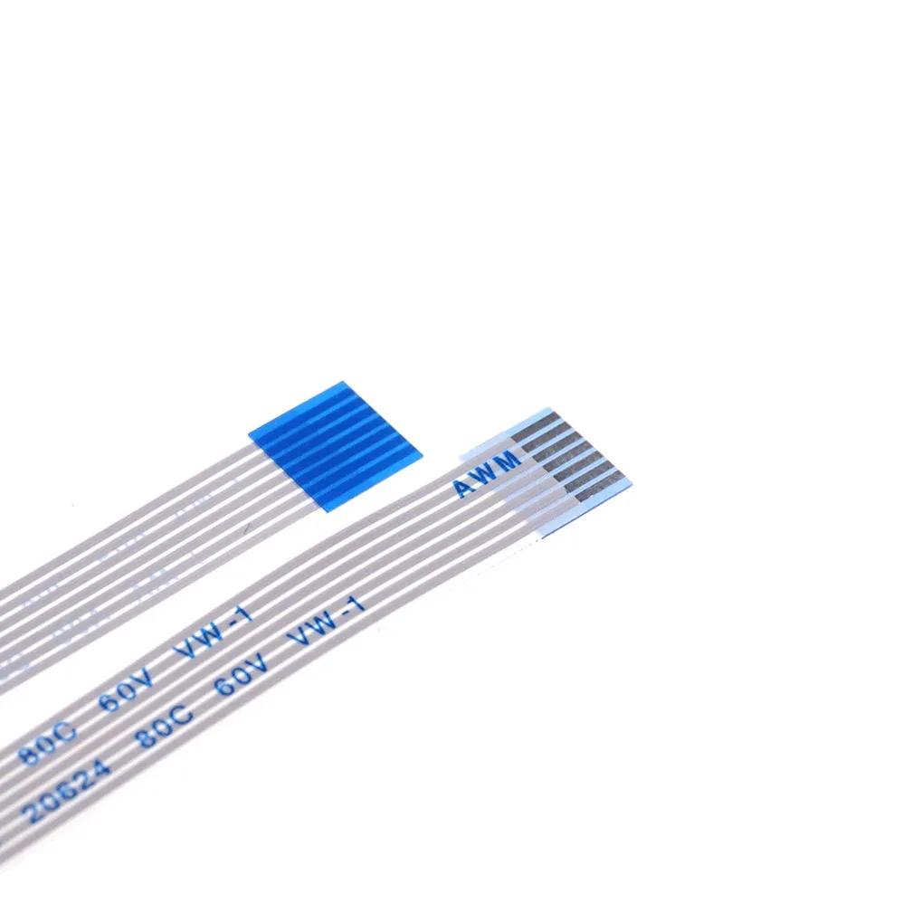 10 шт. FPC FFC Гибкий плоский кабель 7 PIN 1 0 мм Шаг одинаковые контактные стороны длина