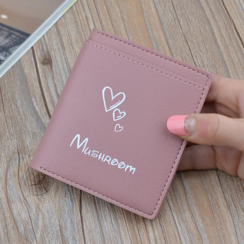 Новинка Женский кошелек короткие кожаные маленькие кошельки для женщин мини