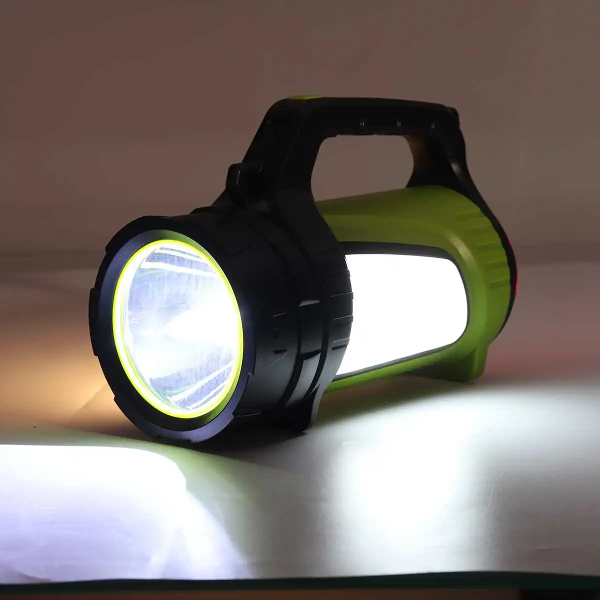 

500W Long Use USB Rechargeable LED Torch Camping Lantern Waterproof Outdoor Search Flashlight for Fish Hunt