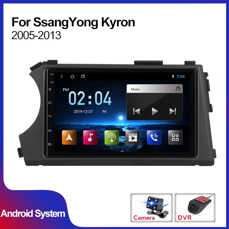 

2Din Android 7-дюймовый автомобильный радиоприемник для Ssang Yong SsangYong Kyron Actyon 2005 - 2013 gps-навигация, радио, стерео WIFI Поддержка SWC