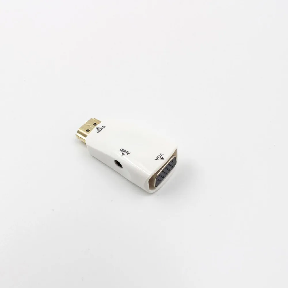 HDMI To VGA With Audio Adapter Cable HD Conversion support HDCP 1.0 / 1.1 1.2 | Электроника