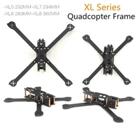 hskrc xl series 56789 inch quadcopter carbon fiber frame kits for rc fpv racing freestyle drone accessories