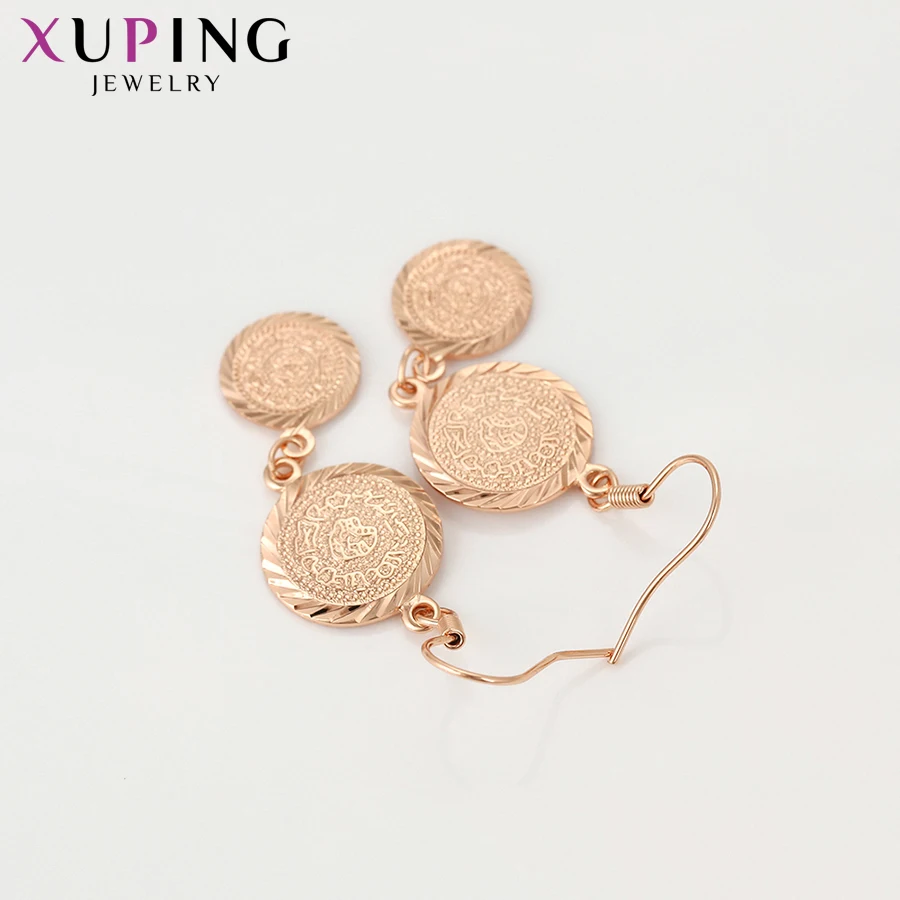 Xuping модные вечерние серьги новый дизайн позолоченные ювелирные изделия для