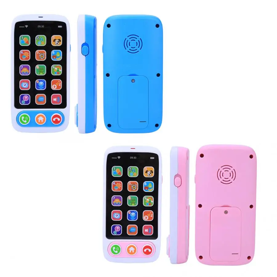 Электронный имитации телефон игрушка музыка светильник для мобильного телефона