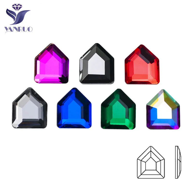 

20 шт., ювелирные украшения для ногтей, 4 Х5 мм