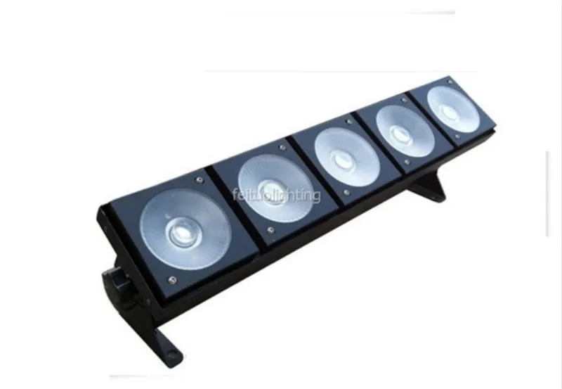 Светодиодный светильник 5x30 Вт трехцветный монолитный блок светодиодов RGB 30