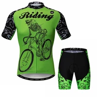 cycling jerseys set mens summer mtb bicycle wear clothes mountain bike clothing anti uv cycling clothing