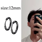 Серьги Rinhoo в стиле панк для мужчин и женщин, украшения в готическом стиле, из нержавеющей стали, стильные ювелирные украшения в стиле поп, хип-хоп, 1 пара