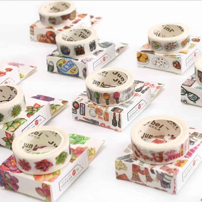 Декоративная Васи лента маскировка кактуса школьные принадлежности рукоделие